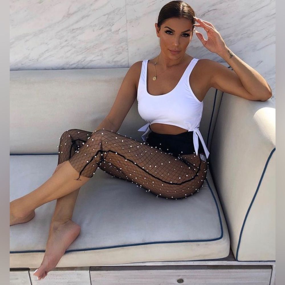 Swim suit cover up pants